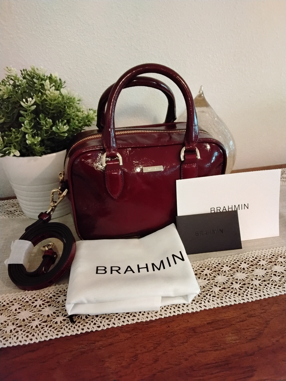 Brahmin Mara Cherry.